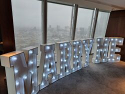 LIGHT UP LETTERS LONDON HIRE
